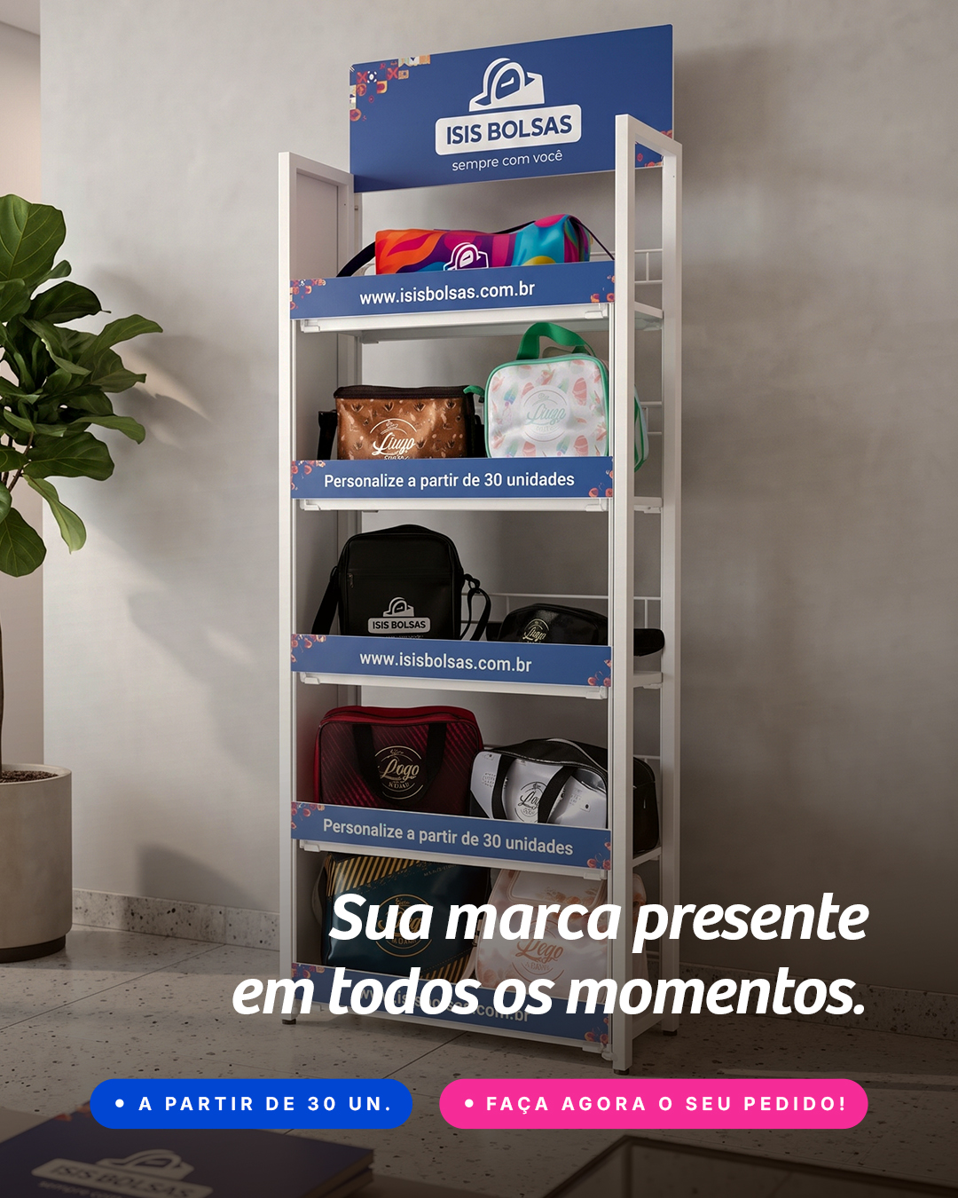 Sua marca presente em todos os momentos, com produtos personalizados que unem qualidade, praticidade e excelente apresen